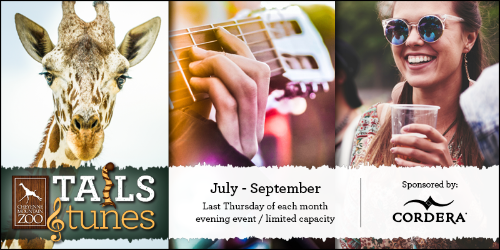 Tails & Tunes evenings: July 28, August 25, September 29, 2022