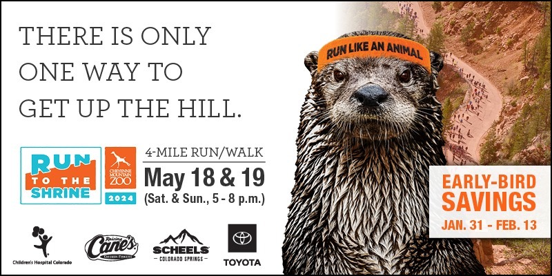 Join us for Run to the Shrine, Sat., May 18 & Sun. May 19, 2024