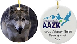 AAZK Ornament - Mexican Wolf Luna