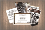Zebra Wild Adoption Gift Package