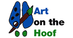 AAZK of CMZoo Art on the Hoof event logo