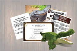 Alligator Wild Adoption Gift Package