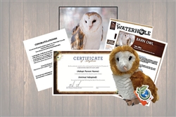 Barn Owl Wild Adoption Gift Package