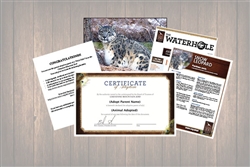 Snow Leopard Wild Adoption Gift Package