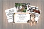 Wolf Wild Adoption Gift Package