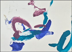 Lou Lou Painting 5 9x12