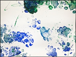Cape Porcupine "Waffles," painting 5 9x12