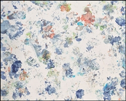 Skunks "Isabel & Her Babies," painting 6 8x10
